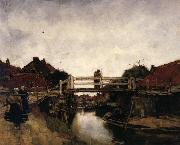 Jacobus Hendrikus Maris The Bridge oil painting artist